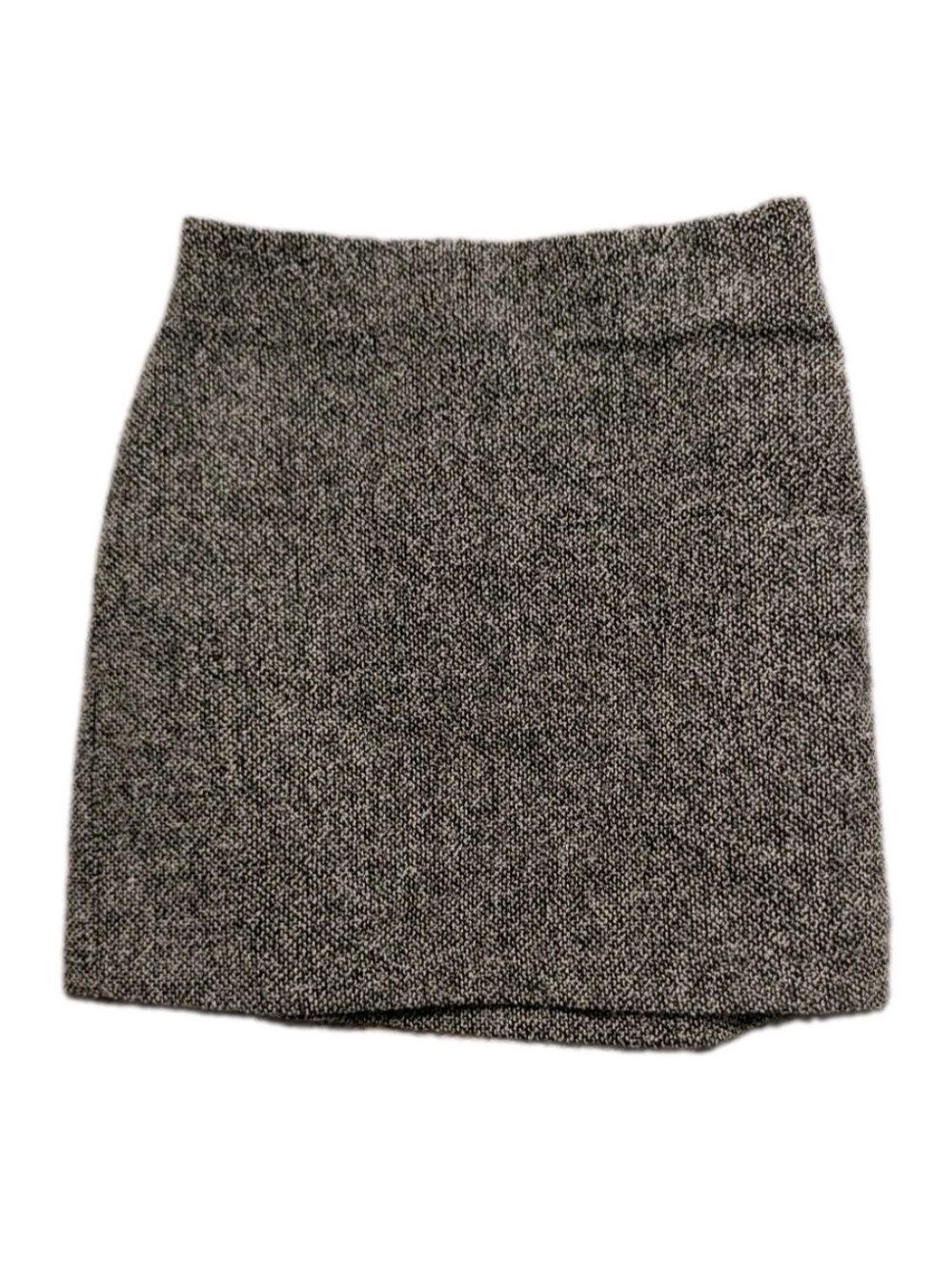 H&M Tweed A-Line Mini Skirt Preppy Dark Academia 0